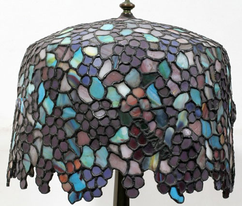 Anthony Hart Leaded Glass Lamp