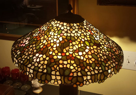 Anthony Hart Floral Table Lamp
