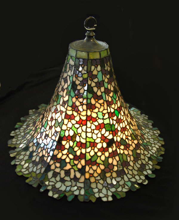 Anthony Hart Floral Trumpet Chandelier