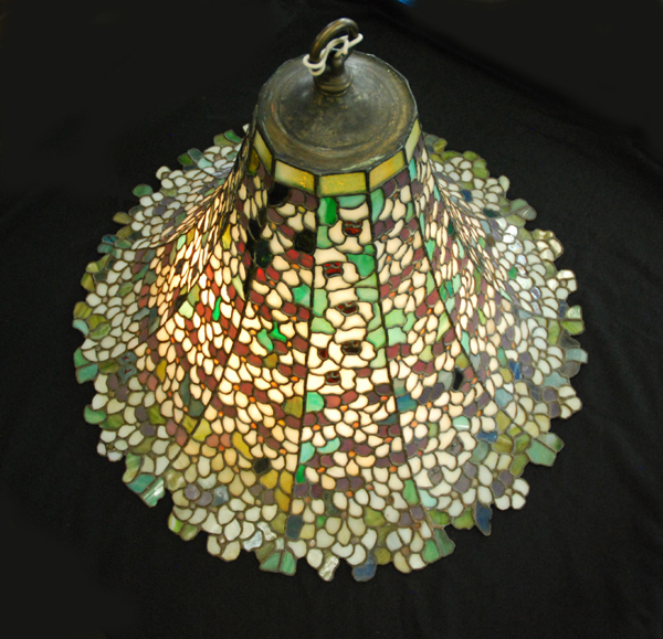 Anthony Hart Floral Trumpet Chandelier