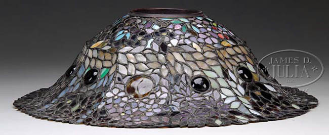 Anthony Hart Jewelled Leaded Lamp