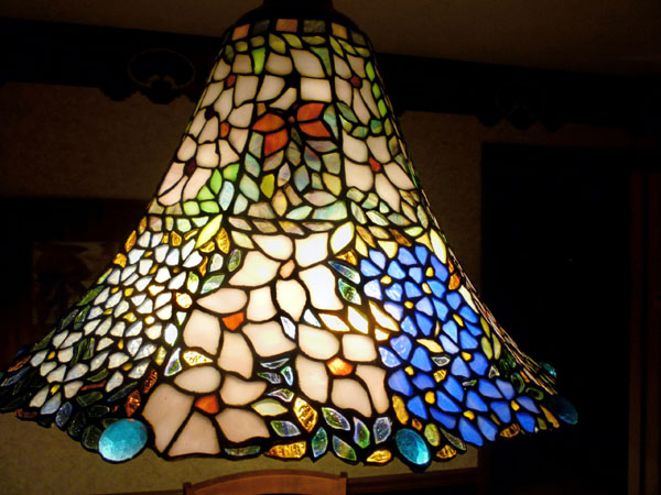 Anthony Hart Floral Trumpet Chandelier