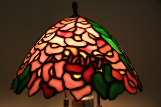 Anthony Hart Tiny Floral Leaded Lamp