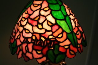 Anthony Hart Tiny Floral Leaded Lamp