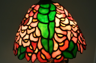 Anthony Hart Tiny Floral Leaded Lamp
