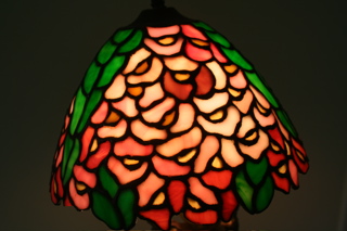 Anthony Hart Tiny Floral Leaded Lamp