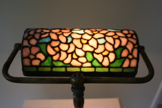 Anthony Hart floral piano lamp