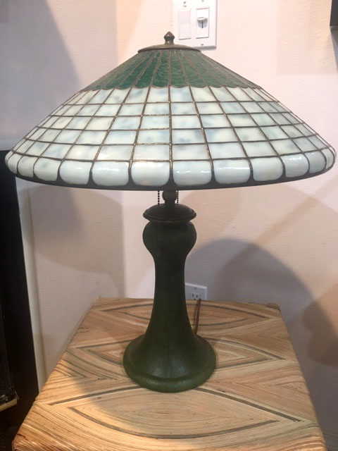 Macdonald Leaded Glass Lamp
