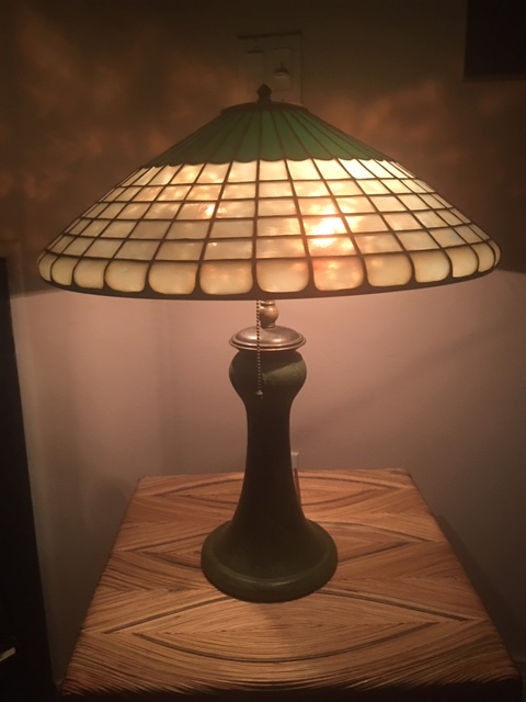 Macdonald Leaded Glass Lamp