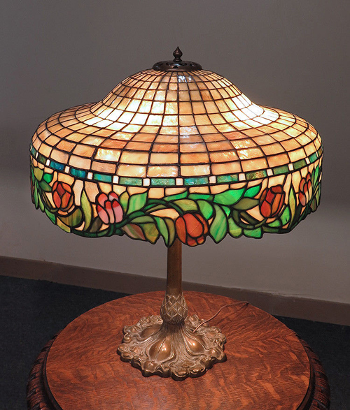 Neuhauser Floral Table Lamp