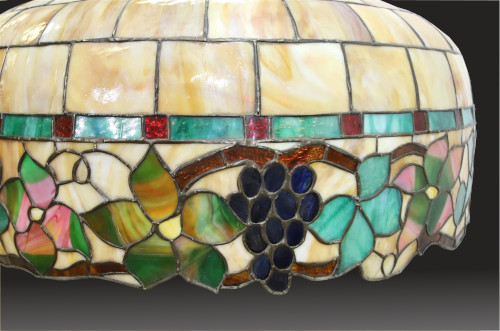 Neuhauser Leaded Grape Chandelier