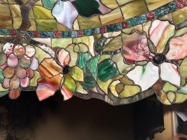 Neuhauser Leaded Grape Chandelier