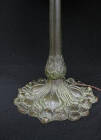 Neuhauser Floral Leaded Glass Lamp