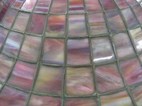 Neuhauser Floral Leaded Glass Lamp