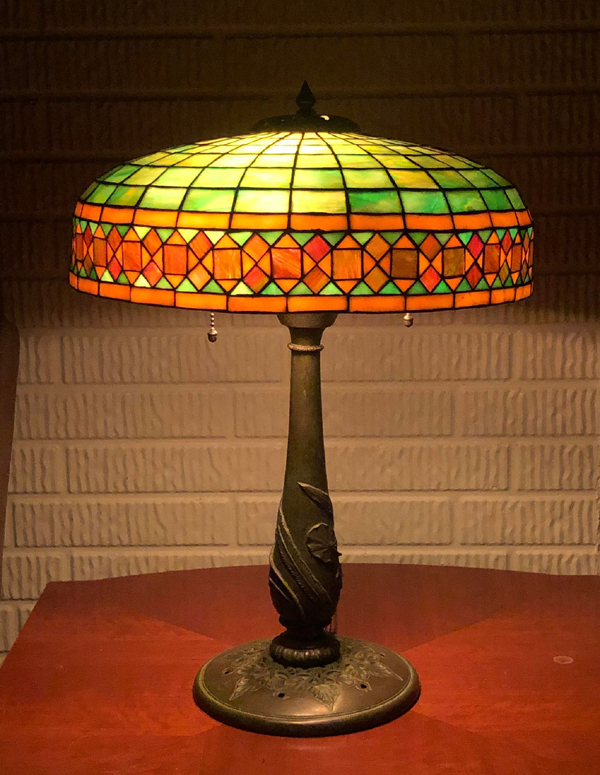 David Neuhauser Geometric Table Lamp