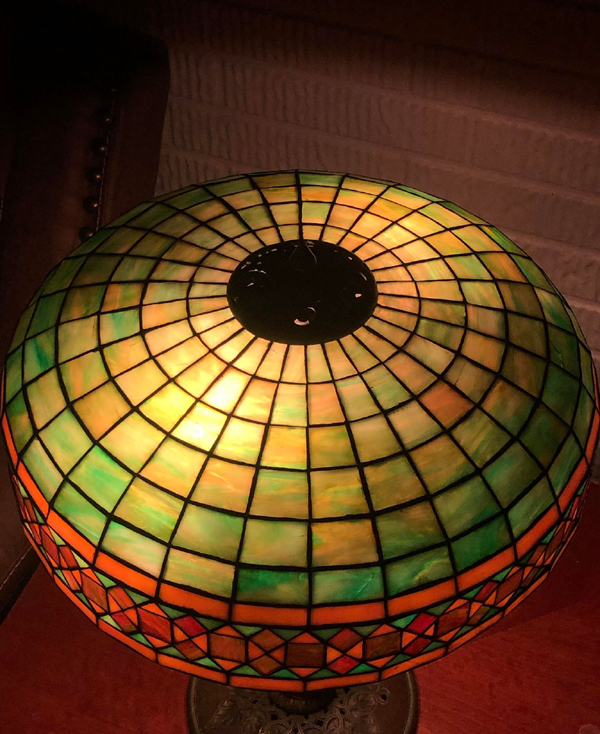 David Neuhauser Geometric Table Lamp