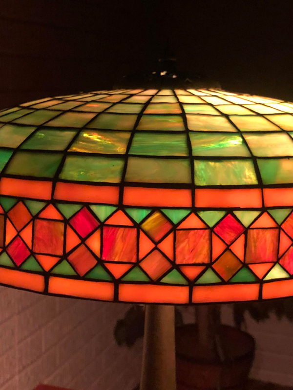 David Neuhauser Geometric Table Lamp