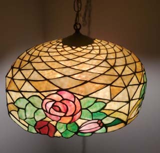 Art Nouveau Shade Works Chandelier