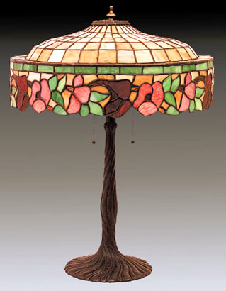 Chicago Mosaic Floral Table Lamp