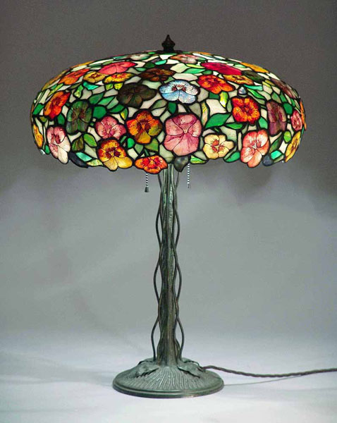 John Morgan & Sons Pansy Table Lamp