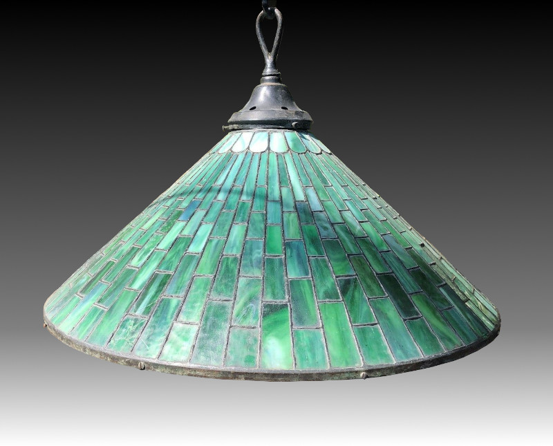Whaley leaded chandelier