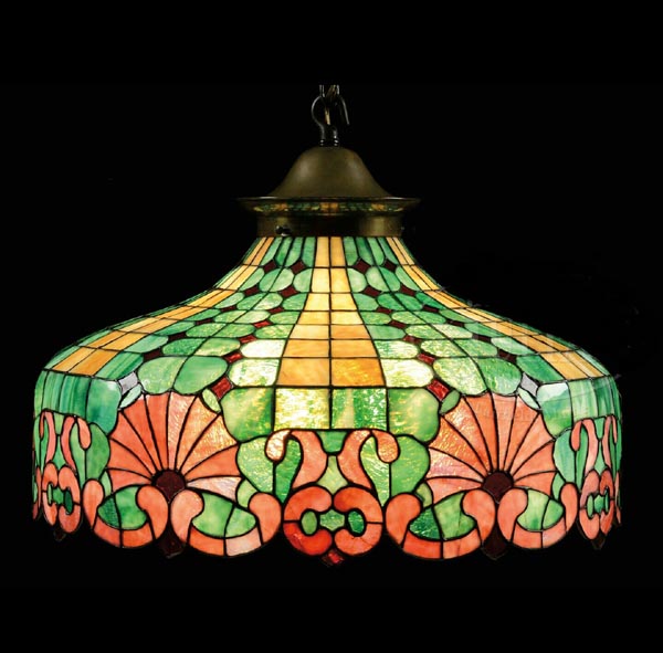 Chicago Mosaic Leaded Chandelier