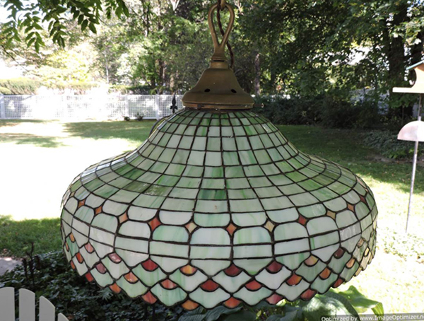 American Leaded Chandelier