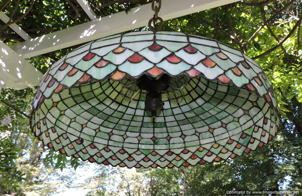 American Leaded Chandelier