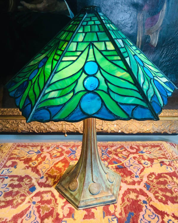 Riviere Studios, Leaded Table Lamp