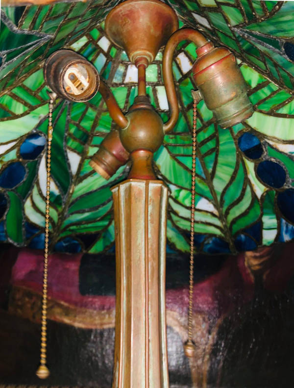 Riviere Studios, Leaded Table Lamp