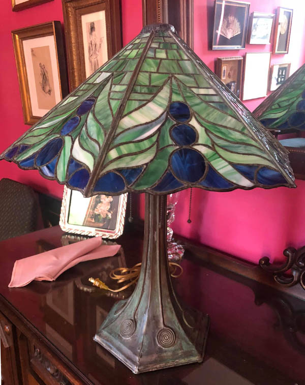 Riviere Studios, Leaded Table Lamp