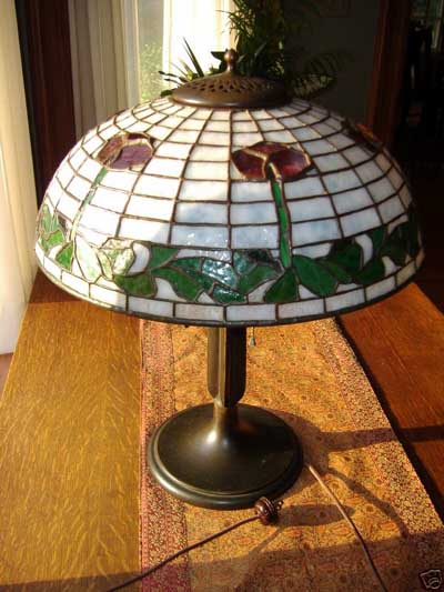 Bigelow, Kennard & Company, Leaded Glass Lamp