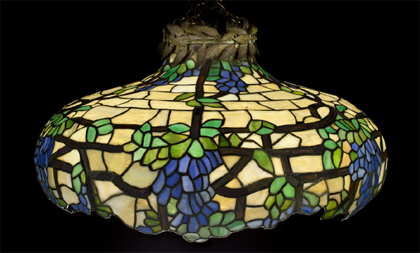 Bent Glass Novelty Company. Wisteria Chandelier