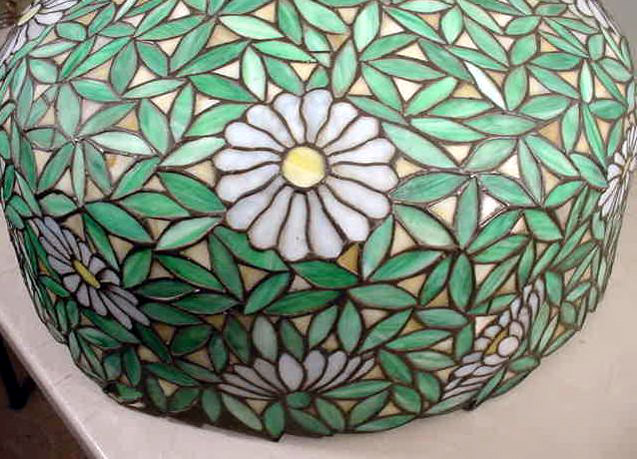 Suess Ornamental Glass Company Lily Chandelier