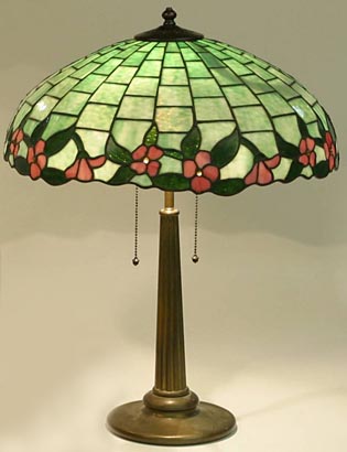 Bigelow, Kennard & Company, Floral Border Lamp