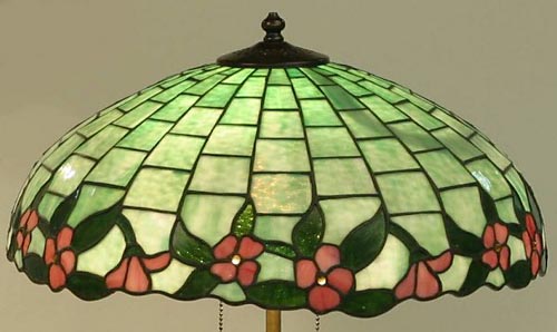 Bigelow, Kennard & Company, Floral Border Lamp