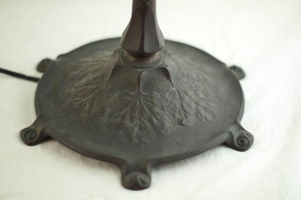 American Panel Table Lamp on Reed & Barton Base