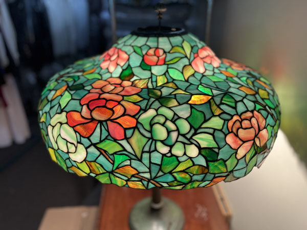 Leaded Chandelier, Maker Unknown