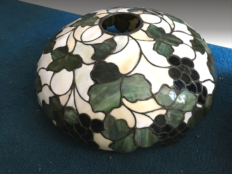 Bent Glass Novelty Lamp