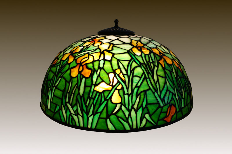 Bigelow & Kennard Yellow Iris Table Lamp Lamp