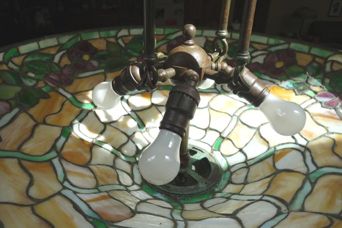 Duffner & Kimberly Floral Border Chandelier