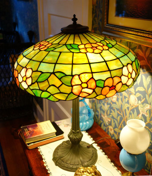 Chicago Mosaic Leaded Lamp