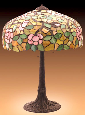 Chicago Mosaic Cherry Tree Table Lamp