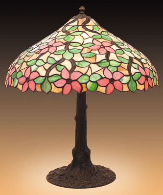 Chicago Mosaic Floral Table Lamp