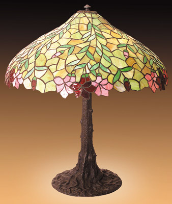 Chicago Mosaic Floral Table Lamp
