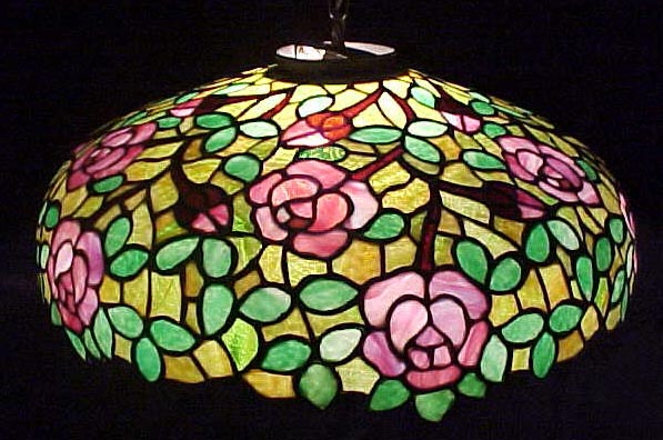 Chicago Mosaic Floral Chandelier