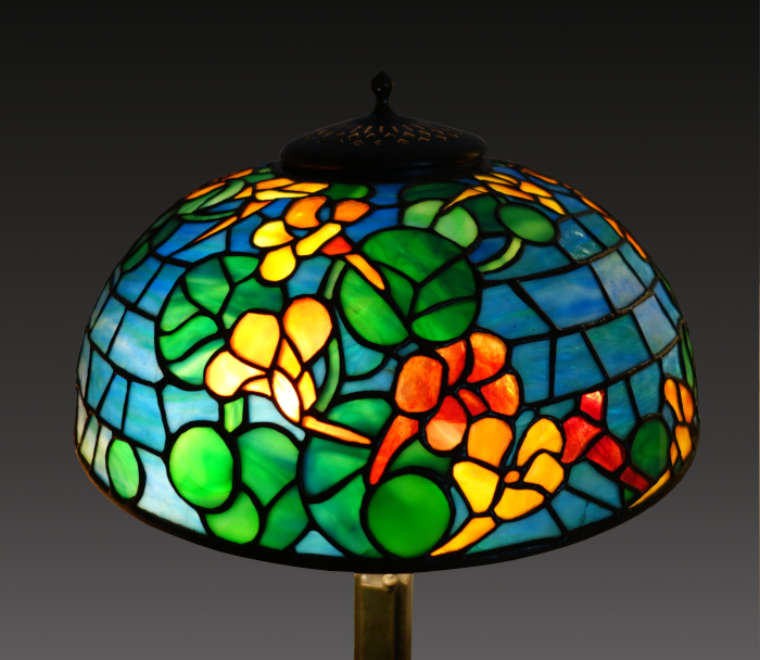 Bigelow, Kennard Morning Glory Table Lamp