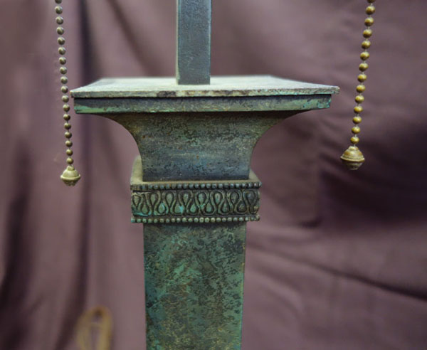 Bradley & Hubbard Egyptian Motif Base