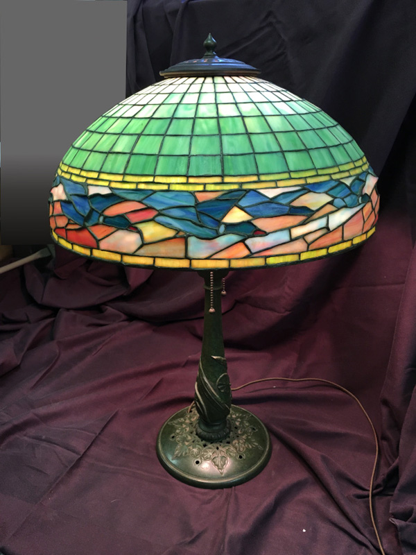 Reed & Barton Leaded Lamp