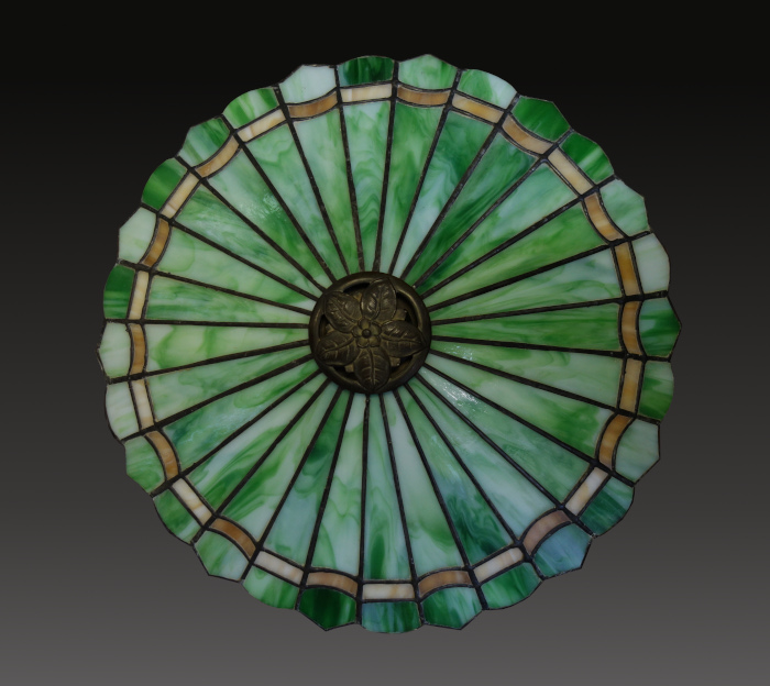Suess Ornamental Leaded Shade